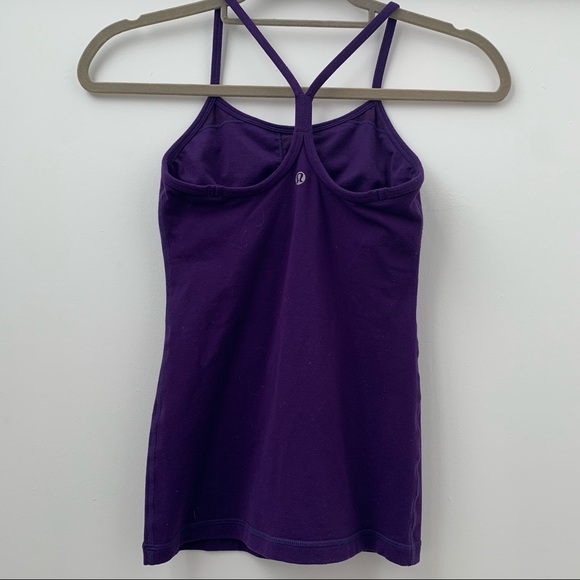 Lululemon Purple Racerback Tank Top - Picture 5 of 6